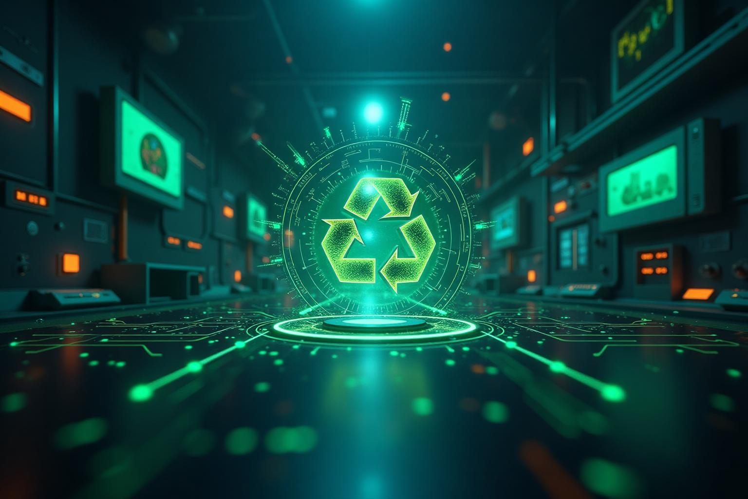 Sustainable technology background
